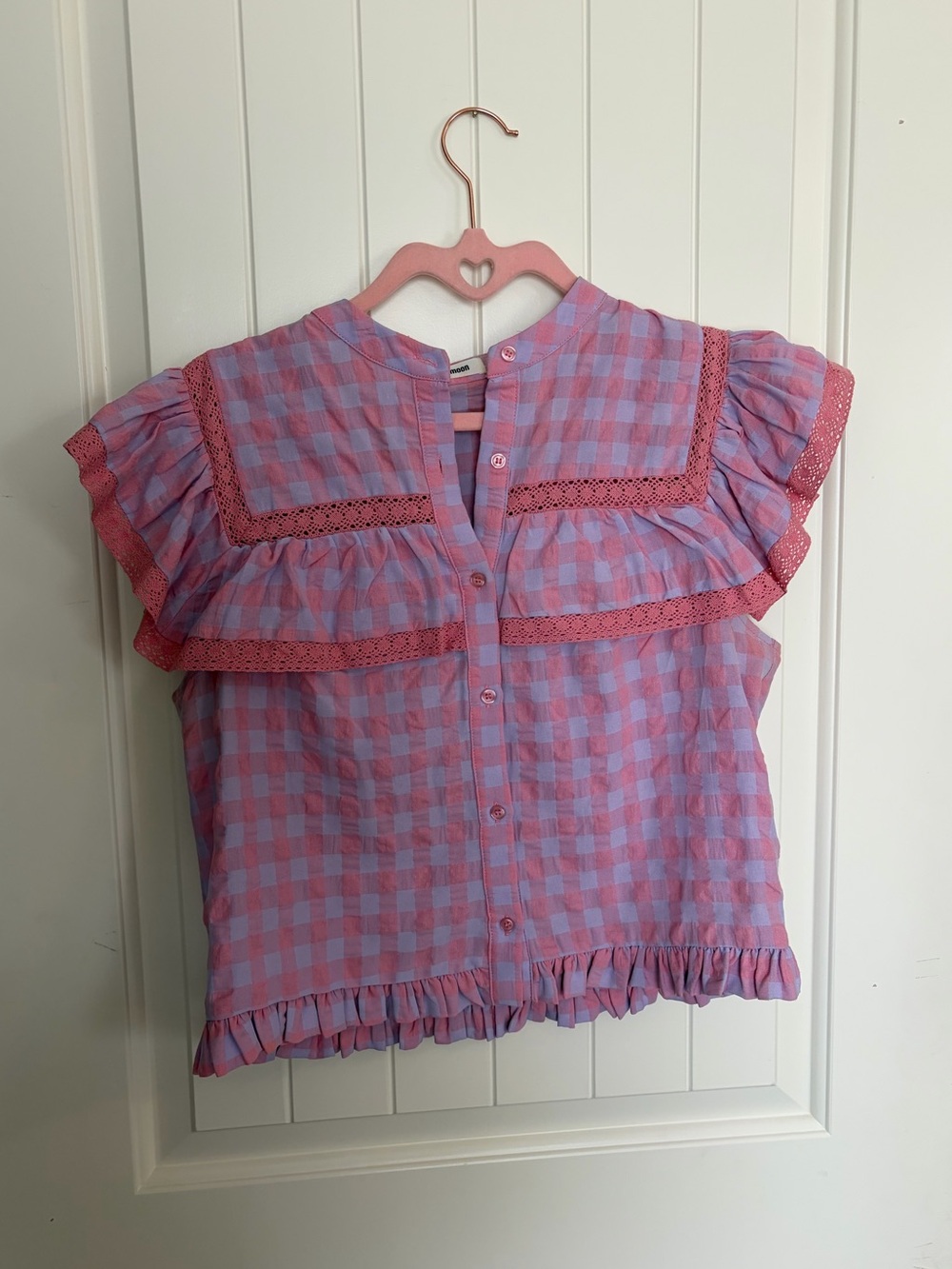 pink and purple top